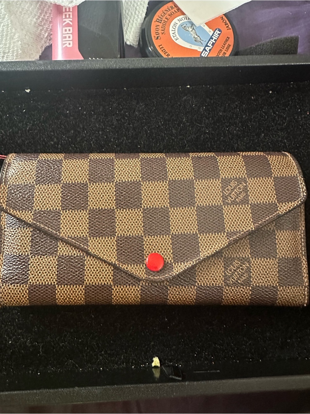 Louis Vuitton Damier Ebene Josephine Wallet
